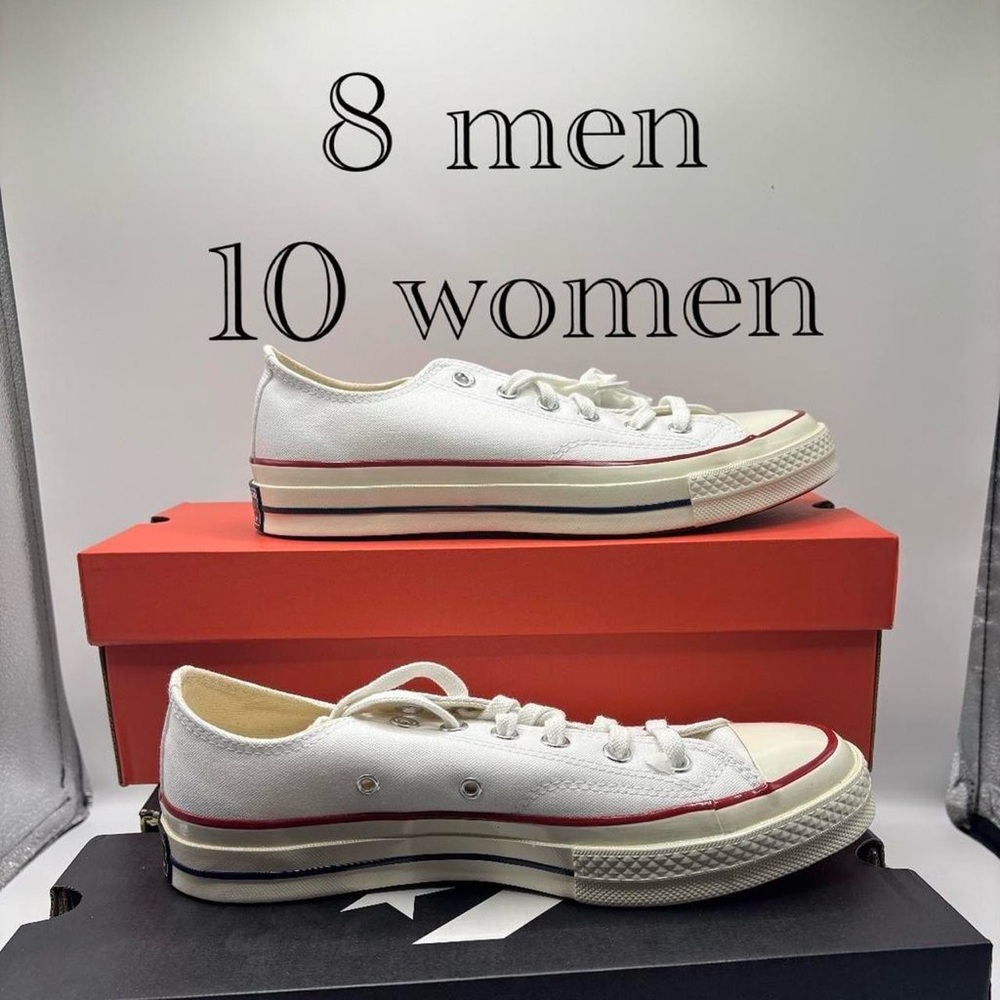 Converse Chuck70 White Canvas Sneakers